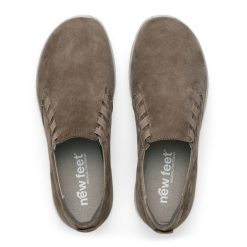 New Feet Loafers Sand Mocka ovanifrån