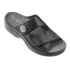 Embla Damsandal Ergoflex Svart med elastisk insida