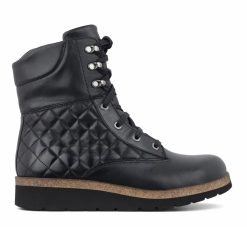New Feet Damkängor Quiltade med dragkedja från sidan