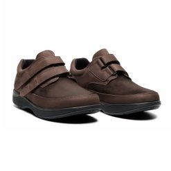 New Feet Loafers Brun med kardborreband