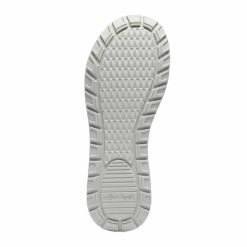 New Feet Slip-in Tofflor Grå med kardborreband underifrån