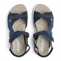 New Feet Mary Sandal Blå ovanifrån