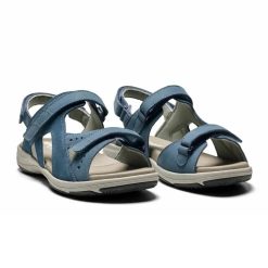 New Feet Mary Sandal Denimblå