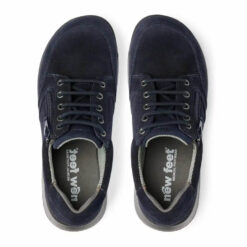 New Feet Denise Sneaker med Dragkedja Mörkblå ovanifrån