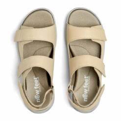New Feet Ivy Sandaler Sand ovanifrån