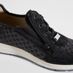 Varomed Kioto Sneakers Svarta detaljbild